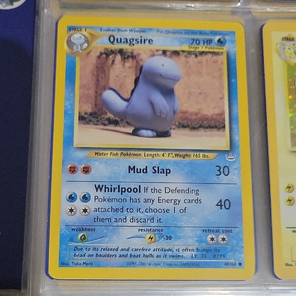 Pokémon Card Quagsire